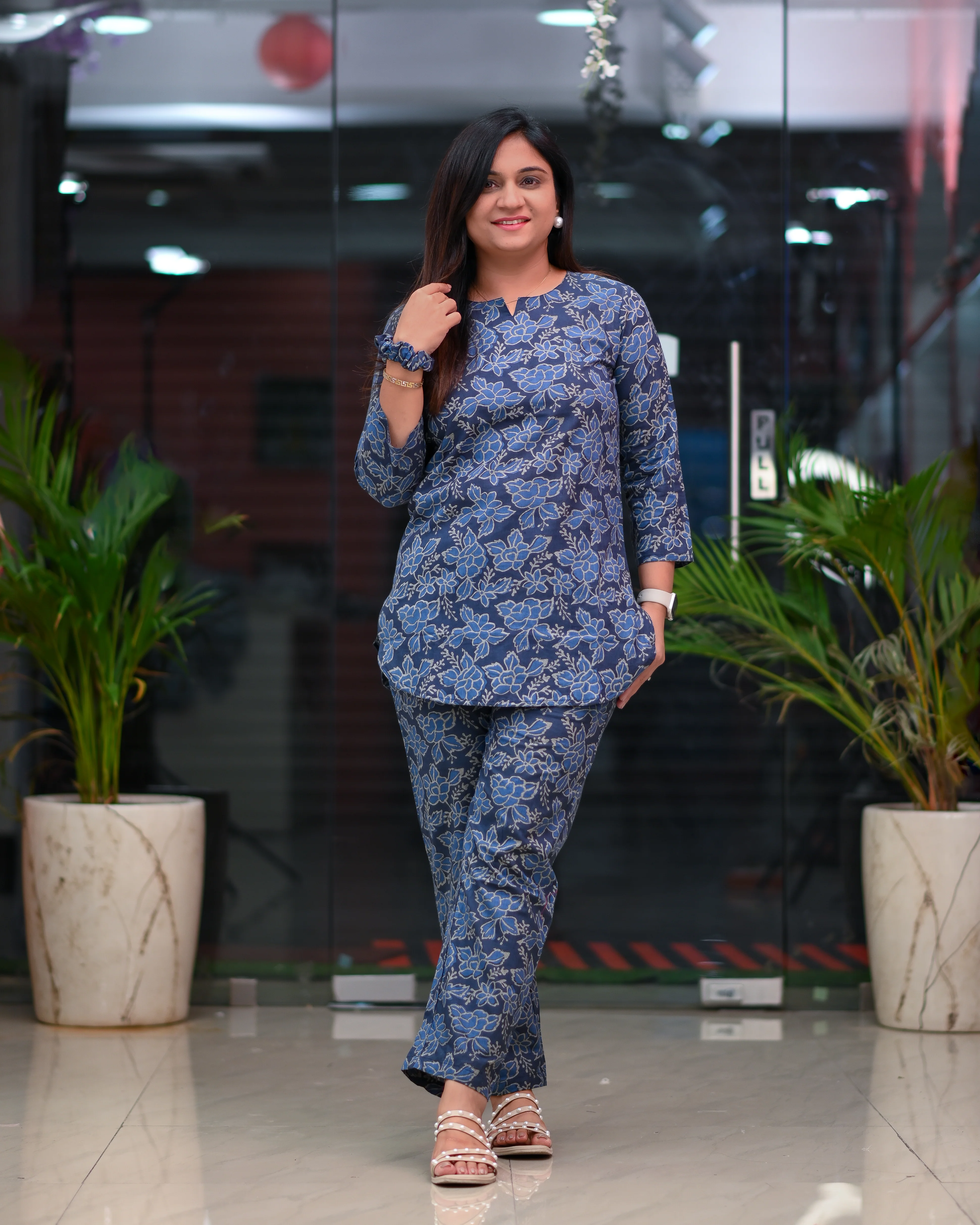 Sukoon Printed Cotton Coord Set - Image 7