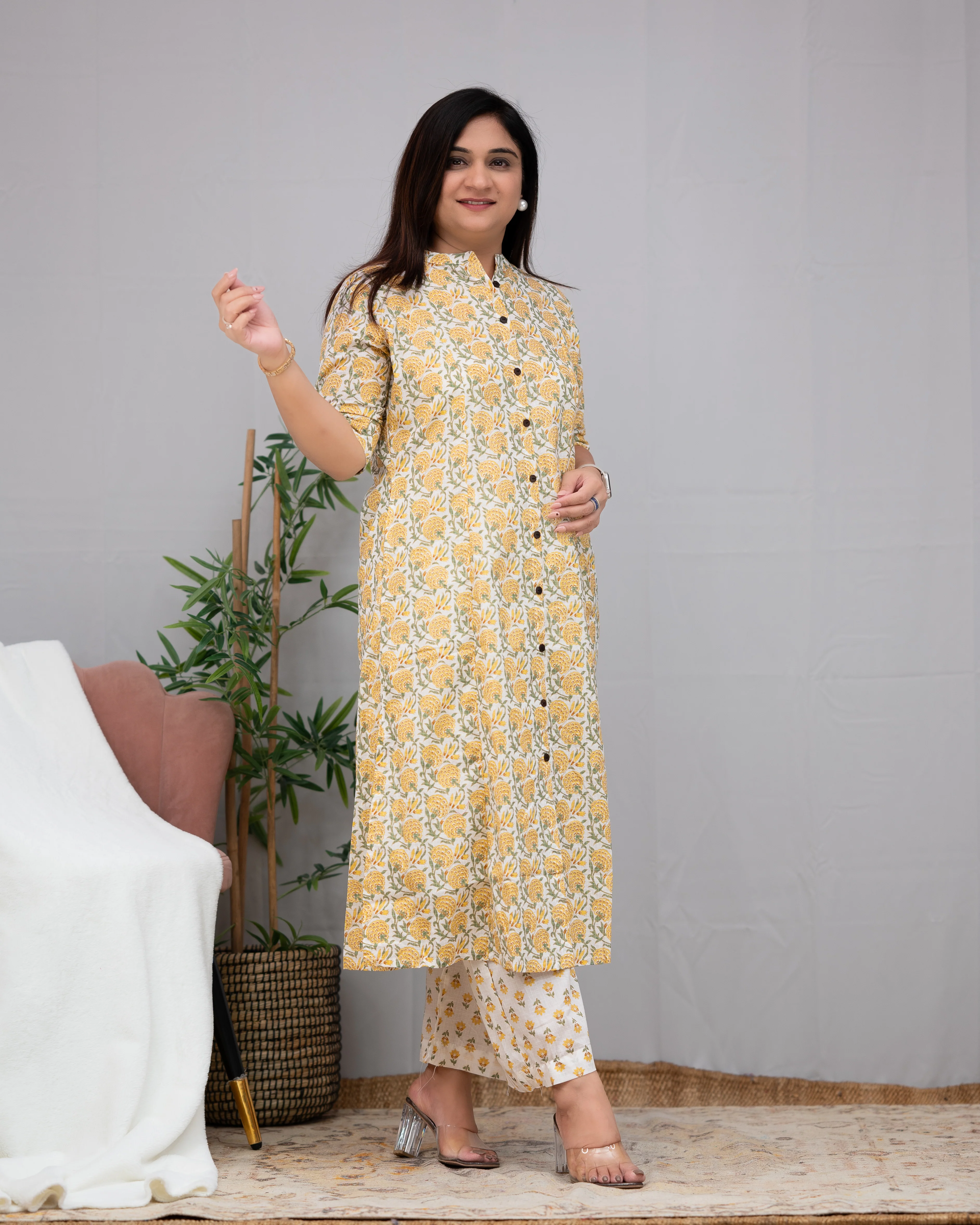 Sunflower Summerish Cotton Coord set - Image 5