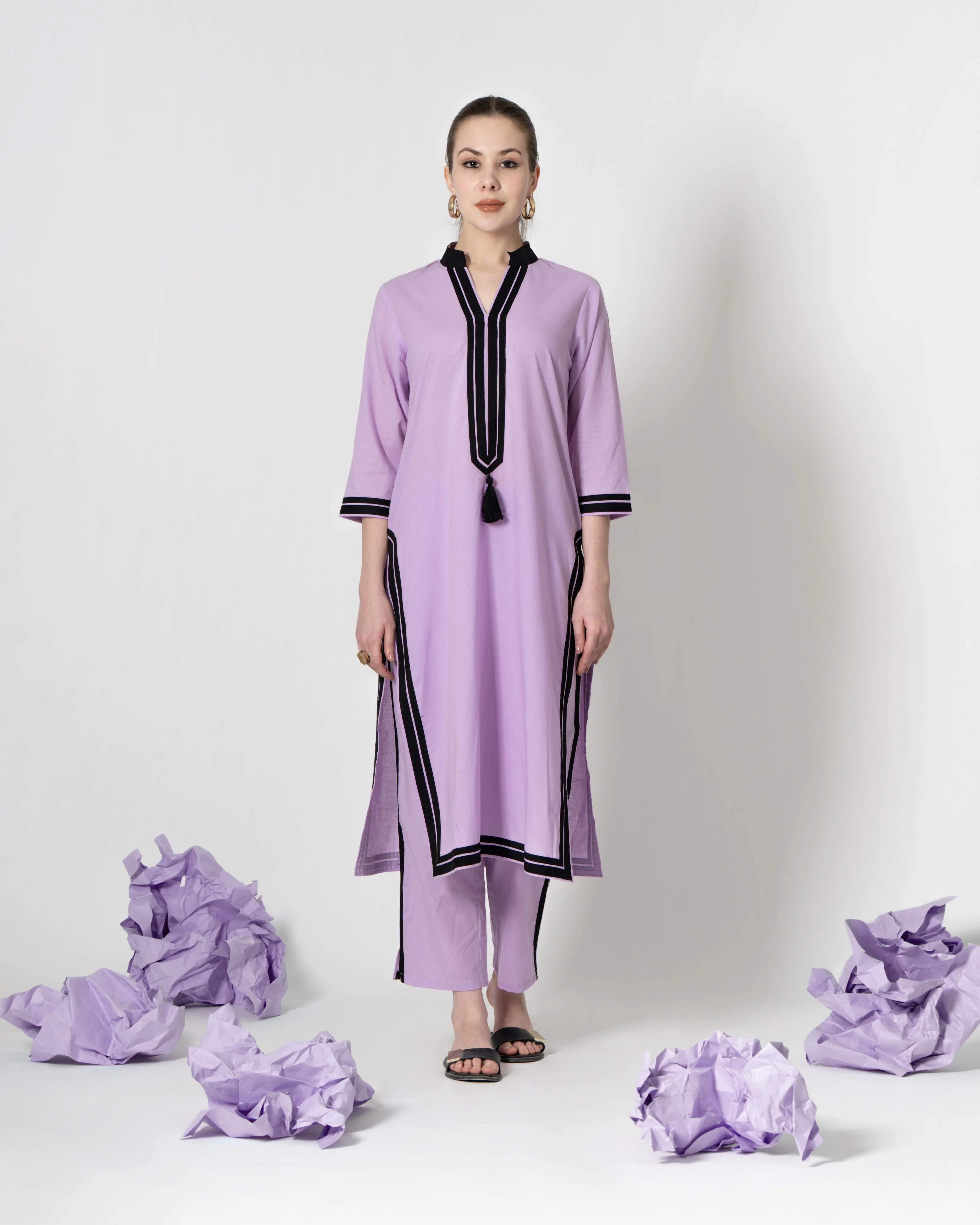 Tanya Cotton Straight Coord Set - Image 7